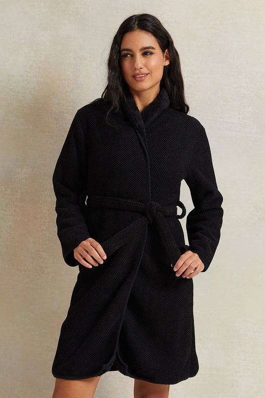 Women comfortable fur Robes